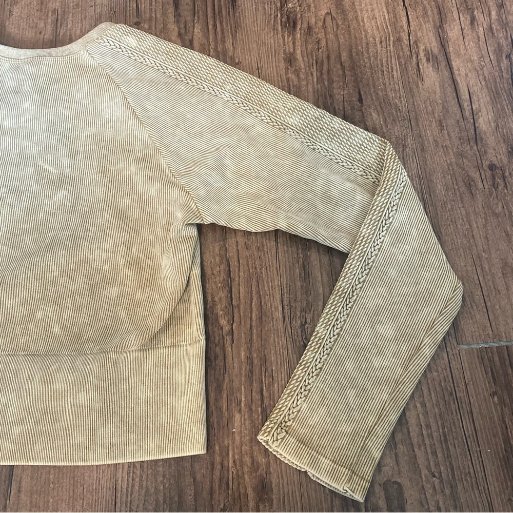 Offline by aerie Ribbed Long Sleeve Crop Top XL - Picture 6 of 6
